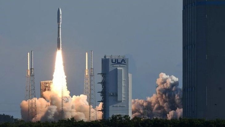 Một vụ phóng của liên doanh ULA (Boeing - Lockheed Martin) - Ảnh: Wall Street Journal