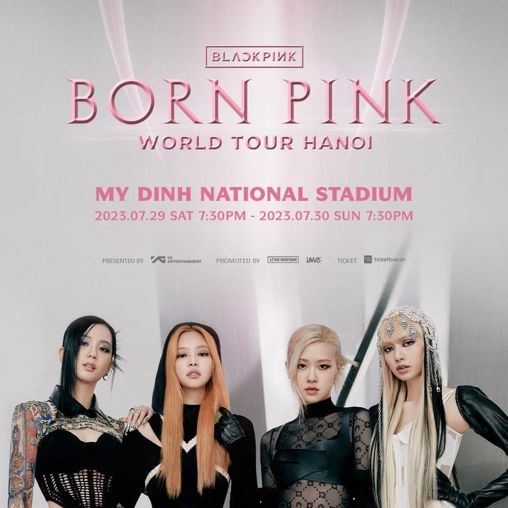 Poster đêm nhạc BlackPink - Ảnh chụp màn hình