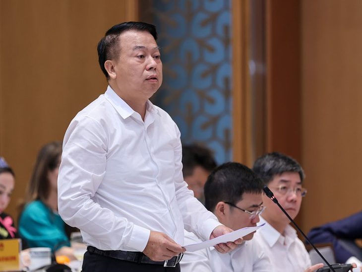Thứ trưởng Bộ Tài chính thông tin về chính sách thuế với nhà ở, đất đai - Ảnh: VGP