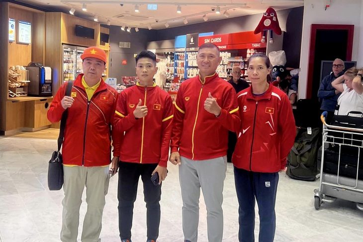Các đội tuyển boxing, judo, bắn cung, bắn súng đã nhập làng Olympic 2024- Ảnh 1.