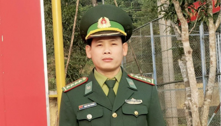 Đại úy Đặng Văn Phương - Ảnh: NVCC
