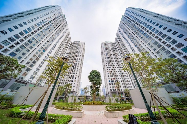 Dự án nhà ở xã hội Ecohome tại Hà Nội - Ảnh: B.N.