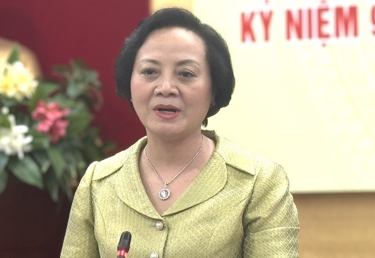Bộ trưởng Phạm Thị Thanh Trà - Ảnh: THÀNH CHUNG